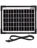 Mantenedor solar 12V 5W IP65 para batería, 0,28 A, 205×205×18 mm, BATTERYcharge SOLAR 5W