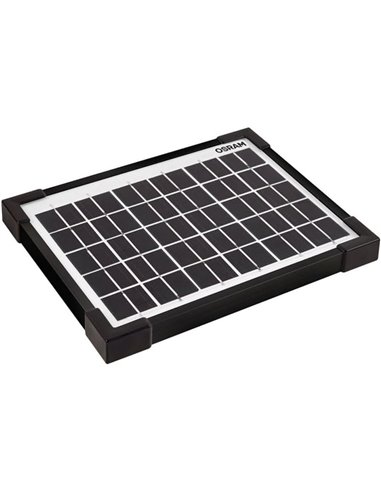 Mantenedor solar 12V 5W IP65 para batería, 0,28 A, 205×205×18 mm, BATTERYcharge SOLAR 5W