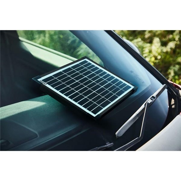 Mantenedor solar 12V 10W IP65 para batería, 0,56 A, 230×364×18 mm, BATTERYcharge SOLAR 10W