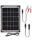 Mainteneur solaire 12 V 10 W IP65 pour batterie, 0,56 A, 230 × 364 × 18 mm, BATTERYcharge SOLAR 10 W