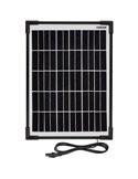 Mantenedor solar 12V 10W IP65 para batería, 0,56 A, 230×364×18 mm, BATTERYcharge SOLAR 10W