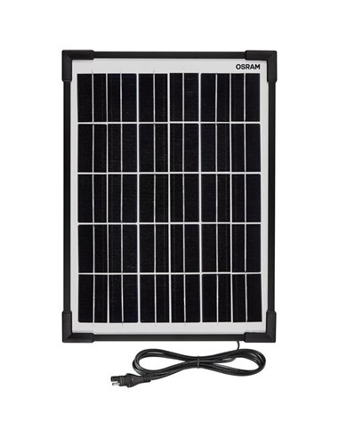 Mantenedor solar 12V 10W IP65 para batería, 0,56 A, 230×364×18 mm, BATTERYcharge SOLAR 10W