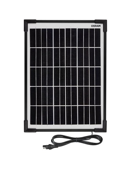 Mantenedor solar 12V 10W IP65 para batería, 0,56 A, 230×364×18 mm, BATTERYcharge SOLAR 10W