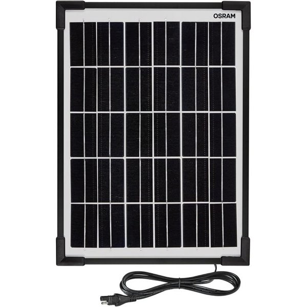 Mantenedor solar 12V 10W IP65 para batería, 0,56 A, 230×364×18 mm, BATTERYcharge SOLAR 10W