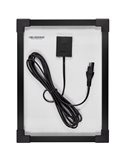 Mantenedor solar 12V 10W IP65 para batería, 0,56 A, 230×364×18 mm, BATTERYcharge SOLAR 10W