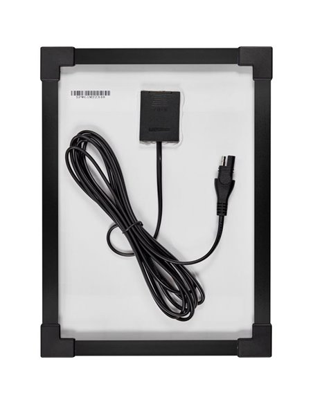 Mantenedor solar 12V 10W IP65 para batería, 0,56 A, 230×364×18 mm, BATTERYcharge SOLAR 10W