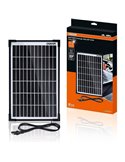 Mantenedor solar 12V 10W IP65 para batería, 0,56 A, 230×364×18 mm, BATTERYcharge SOLAR 10W