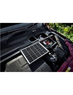 Mantenedor solar 12V 10W IP65 para batería, 0,56 A, 230×364×18 mm, BATTERYcharge SOLAR 10W 2