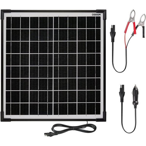 Manutenção de baterias solares para veículos BATTERYcharge SOLAR 20W, IP65