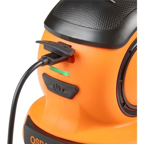 Raspador de gelo para para-brisa OSRAM ICEscraper 010, recarregável via USB-C