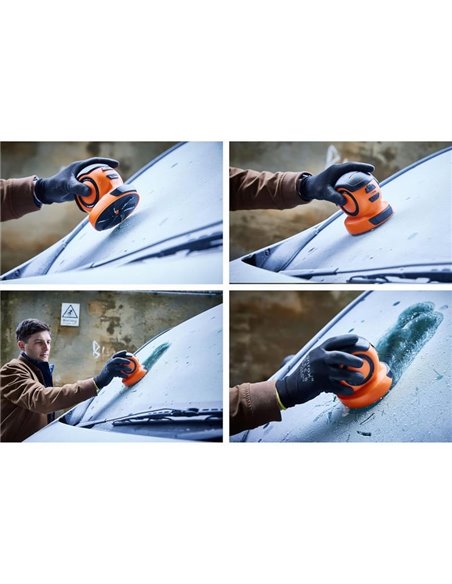 Raspador de gelo para para-brisa OSRAM ICEscraper 010, recarregável via USB-C