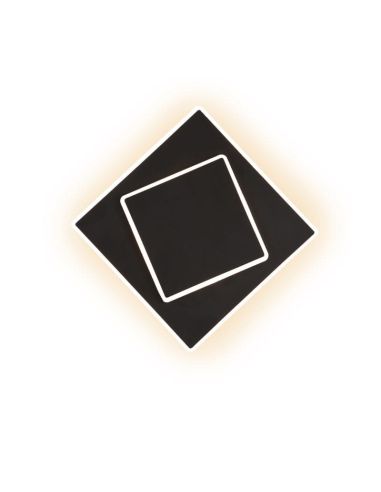Aplique de pared DAKLA negro 6427 Mantra | LeonLeds