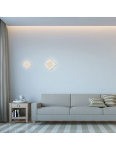 Applique murale DAKLA 6426 Mantra 28 cm blanche | LeonLeds 2
