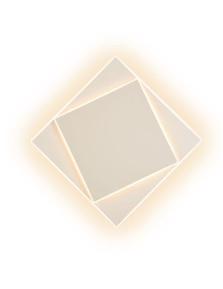 Applique murale DAKLA 6426 Mantra 28 cm blanche | LeonLeds