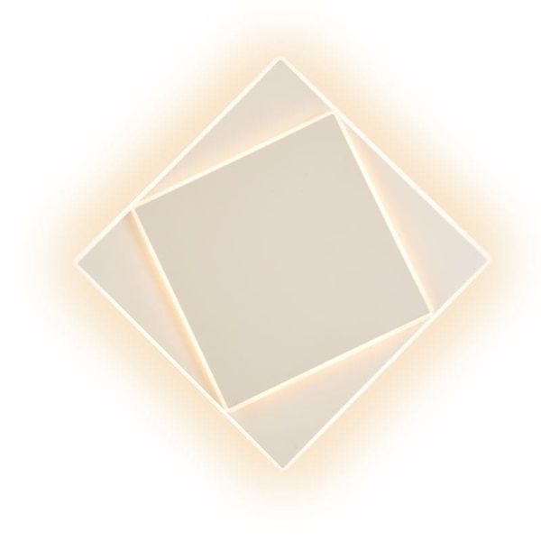 Luminária de parede branca DAKLA 6426 Mantra 28 cm | LeonLeds