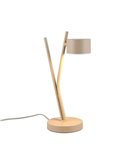 Lámpara de mesa con foco orientable CODA bombilla excl. 1x GX53 max. 10W IP20 Beige