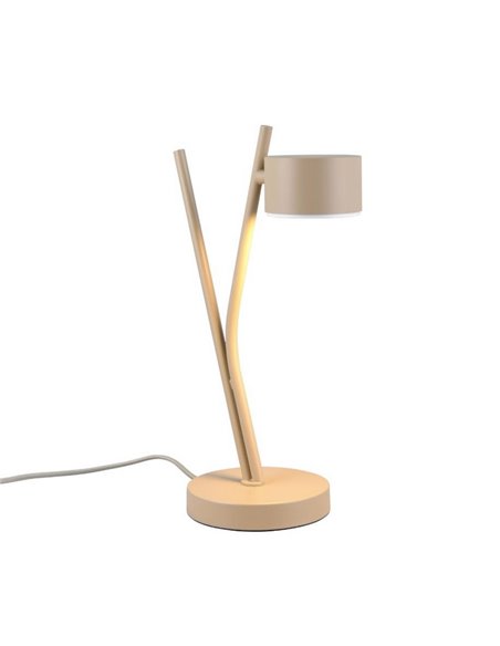 Lámpara de mesa con foco orientable CODA bombilla excl. 1x GX53 max. 10W IP20 Beige