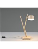 Lámpara de mesa con foco orientable CODA bombilla excl. 1x GX53 max. 10W IP20 Beige