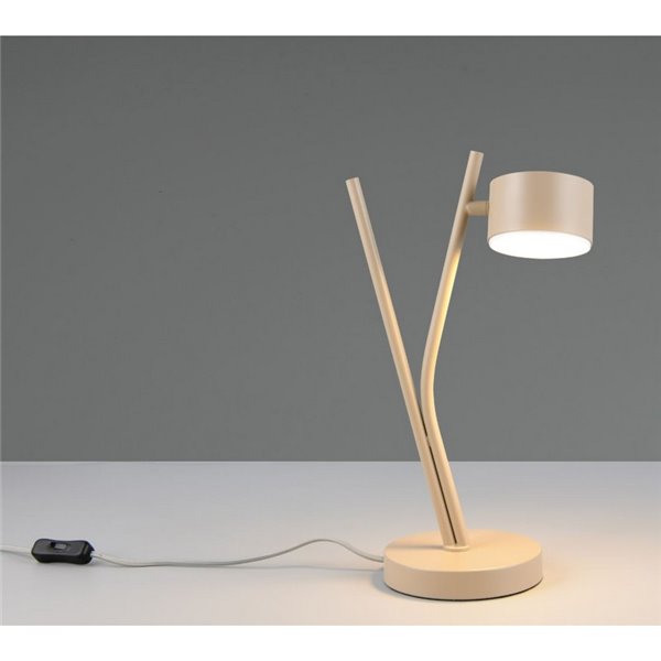 Lámpara de mesa con foco orientable CODA bombilla excl. 1x GX53 max. 10W IP20 Beige