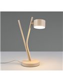 Lámpara de mesa con foco orientable CODA bombilla excl. 1x GX53 max. 10W IP20 Beige