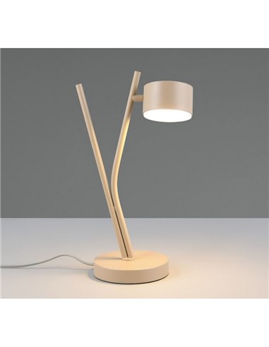 Lámpara de mesa con foco orientable CODA bombilla excl. 1x GX53 max. 10W IP20 Beige