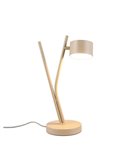 Lámpara de mesa con foco orientable CODA bombilla excl. 1x GX53 max. 10W IP20 Beige