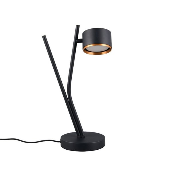 Lámpara de mesa CODA, luz orientable, bombilla excl. 1x GX53 max. 10W IP20 Negro