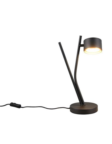 Lámpara de mesa CODA, luz orientable, bombilla excl. 1x GX53 max. 10W IP20 Negro