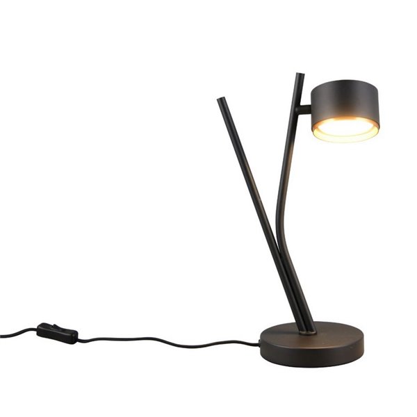 Lámpara de mesa CODA, luz orientable, bombilla excl. 1x GX53 max. 10W IP20 Negro