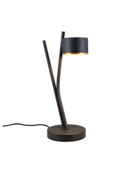Lámpara de mesa CODA, luz orientable, bombilla excl. 1x GX53 max. 10W IP20 Negro