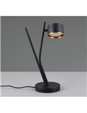 Lampe de table CODA, lumière réglable, ampoule non incluse : 1 GX53 max. 10 W IP20 Noir