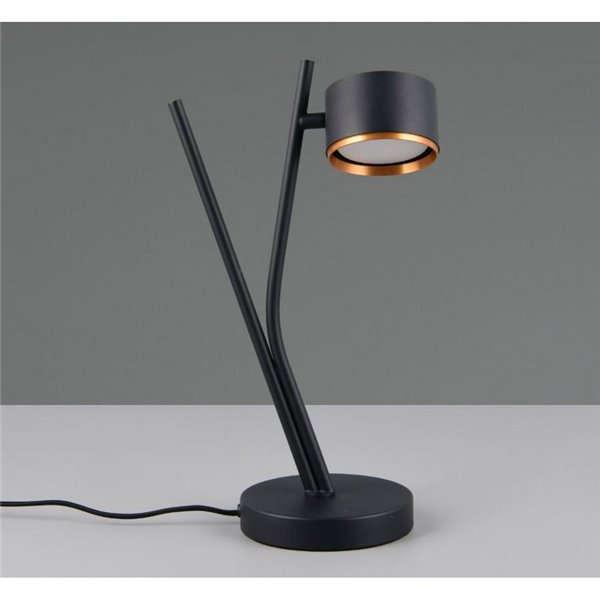 Lámpara de mesa CODA, luz orientable, bombilla excl. 1x GX53 max. 10W IP20 Negro