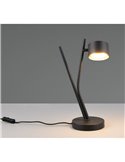 Lámpara de mesa CODA, luz orientable, bombilla excl. 1x GX53 max. 10W IP20 Negro