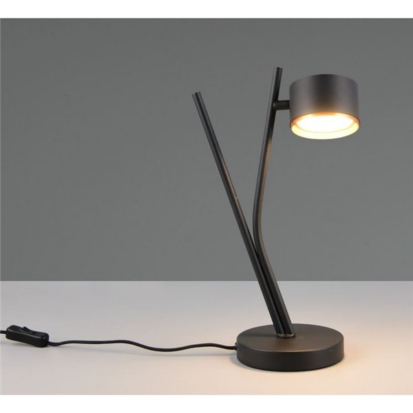 Lámpara de mesa CODA, luz orientable, bombilla excl. 1x GX53 max. 10W IP20 Negro