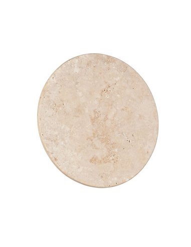 Applique murale LED ronde en pierre de travertin BOBBIN Ø23cm 4W 1x 370lm, 3000K IP20