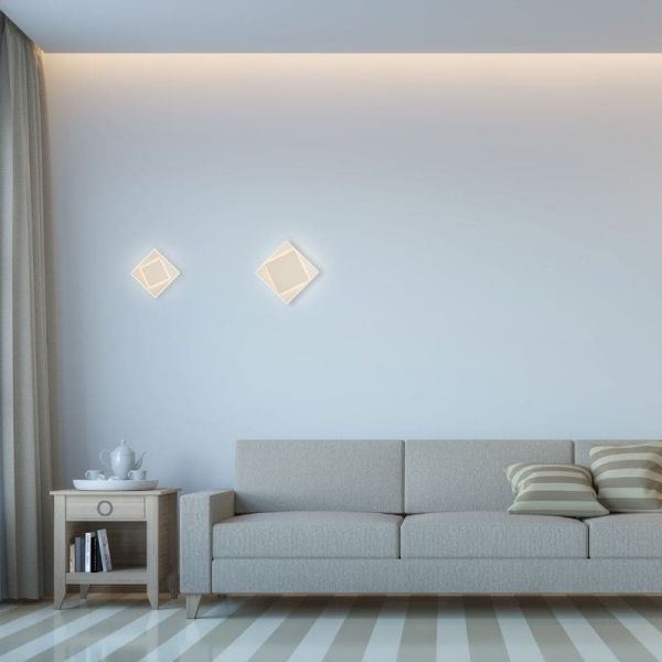 Aplique LED DAKLA blanco 30W 45cm 6429 Mantra ambiente | LeonLeds