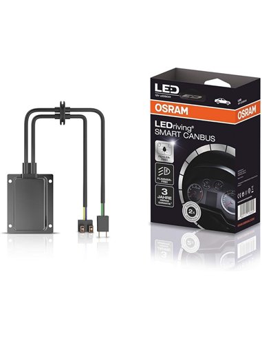 Cancelador de errores CANbus para retrofits H7 LEDriving® SMART CANBUS LEDSC01-2HFB, 12W