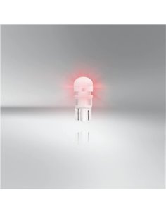 Lámparas LED compatibles con W5W rojo LEDriving SL 12V W2.1x9.5d, 0,6W, 2825DRP-2BL, 2uds 2