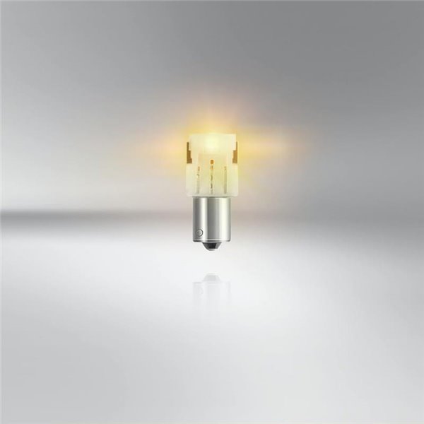 Bombilla LED de recambio compatible con PY21W ámbar LEDriving SL BAU15s, 7507DYP-02B. 1,3W, 2 uds