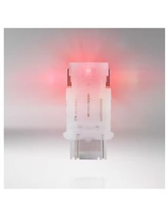 Lámpara LED recambio compatible con P27/7W  rojo LEDriving SL W3x16q, 3157DRP-2BL, 1,4W, 2uds 2