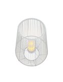 Lampara de sobremesa LED MINEROS, efecto vela, solar y recargable, 0,2W 12lm IP44 Blanco
