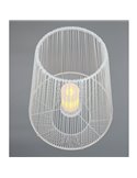 Lampara de sobremesa LED MINEROS, efecto vela, solar y recargable, 0,2W 12lm IP44 Blanco