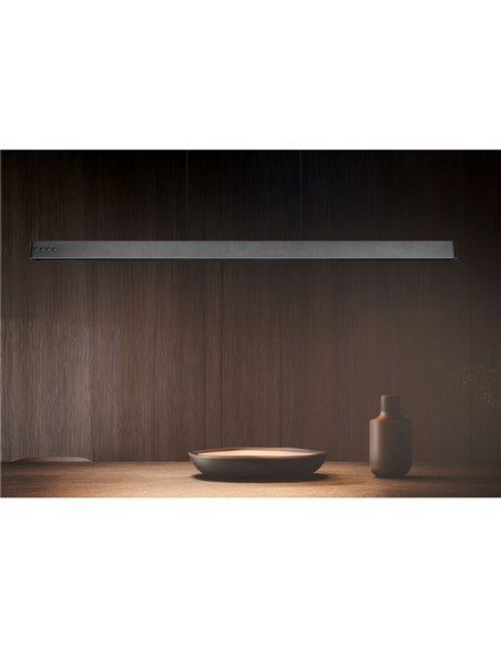 Lámpara LED de techo DONEGAL, regulación de altura automática, 40W 4650lm 2700-6500K Negro