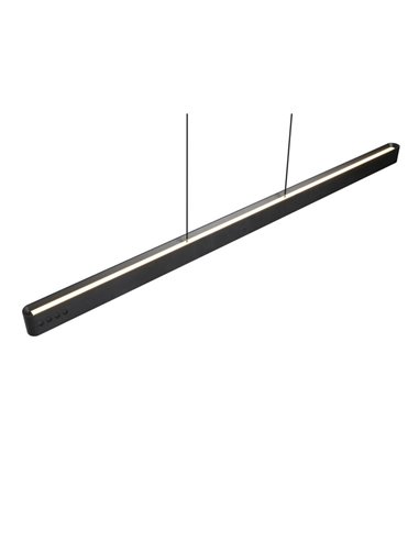 Lámpara LED de techo DONEGAL, regulación de altura automática, 40W 4650lm 2700-6500K Negro