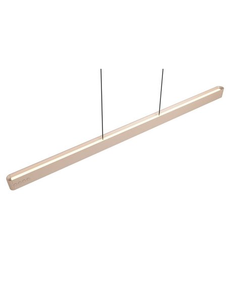 Lámpara de techo LED DONEGAL estilo lineal, con motor eMove 40W 4650lm 2700-6500K Beige