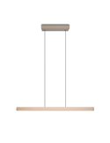 Lámpara de techo LED DONEGAL estilo lineal, con motor eMove 40W 4650lm 2700-6500K Beige