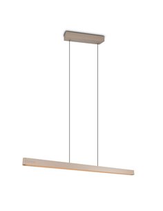 Luminária de teto LED DONEGAL, estilo linear, com motor eMove, 40W, 4650lm, 2700-6500K, bege