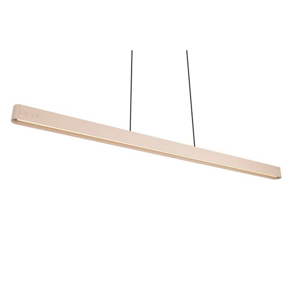 Lámpara de techo LED DONEGAL estilo lineal, con motor eMove 40W 4650lm 2700-6500K Beige