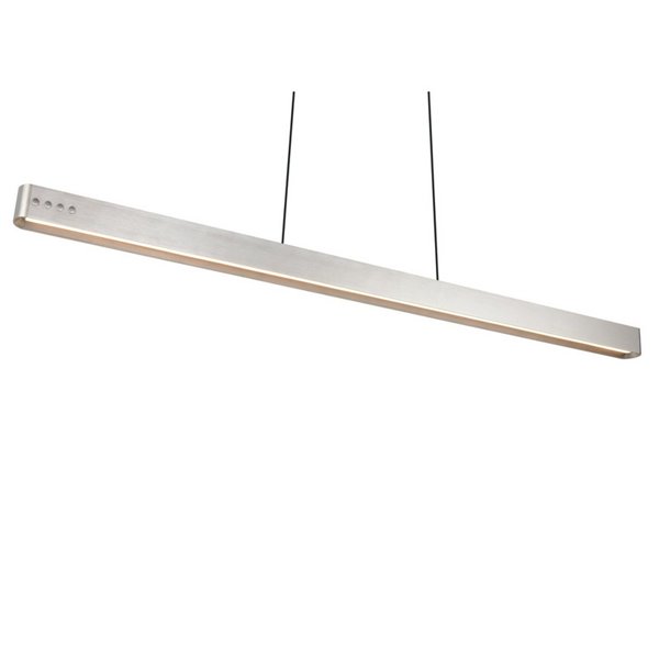 Plafonnier LED DONEGAL avec moteur à levage automatique 40 W 4 650 lm 2 700-6 500 K Nickel