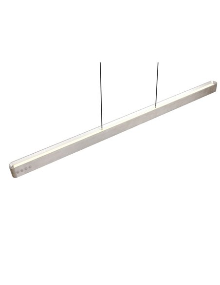 Luminária de teto LED DONEGAL com motor de elevação automática 40W 4650lm 2700-6500K níquel